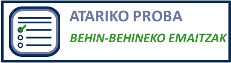 Atariko proba BBN